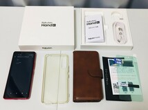 rakuten hand 5g クリムゾンレッド 128gb SIMフリー(eSIM) 6400万画素 楽天ハンド P780 判定◯_画像1