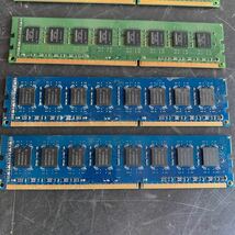 A006.型番：DDR3メモリー まとめ.デスクトップ メモリ .Kingston 8GB elixir 4GBx2.ジャンク_画像6