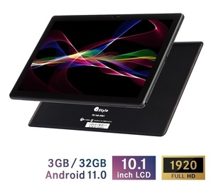 登録タブレット Wi-Fiモデル Android11搭載 10.1インチ 8コアCPU アンドロイド エンタメ ポータブル