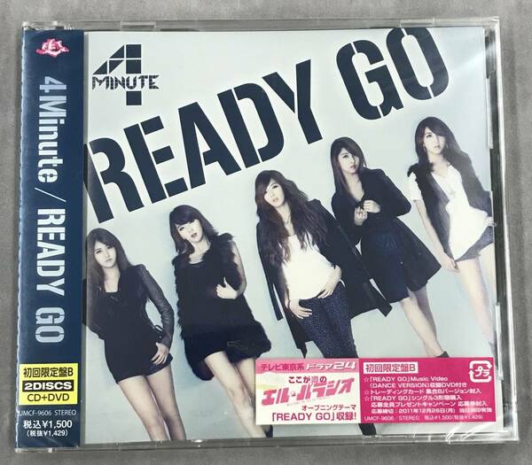 新品未開封CD☆４Ｍｉｎｕｔｅ 初回限定盤B ＲＥＡＤＹ.ＧＯ.。(2011/12/07)/ ＜UMCF9606＞：