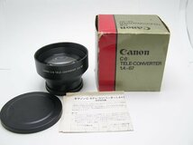 ★ハローカメラ★8276 Canon C-8　TELE CONVERTER 1.4x67　箱有　動作品、現状　1円スタ－ト　即決【綺麗】_画像1