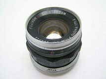 ★ハローカメラ★8338 FUJI L39 マウントねじ込み式 L,554049 FUJINON 5cm:2.8 【要清掃】動作品ジャンク Lマウント 1円スタート 即決_画像1