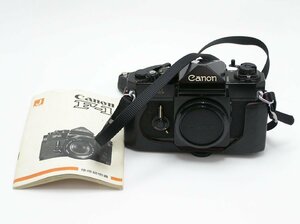 ★ハローカメラ★8776 Canon キヤノン 旧 F-1 B.230209 説明書付き 難有 動作品 現状 1円スタート 即決有り