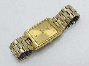 ★ハローカメラ★ 8821 セイコー SEIKO 5Y39-5308 メンズ クォーツ 腕時計 ジャンク 要修理 デイト 1円スタート