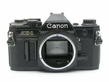 ★ハローカメラ★8644 Canon AE-1 黒 ブラック 動作品 現状 キヤノン 1円スタート 即決有り_画像2