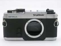 ★ハローカメラ★8671 VOIGTLANDER BESSA-L Body 難有 動作品 現状 フォクトレンダー 1円スタート 即決有り_画像2