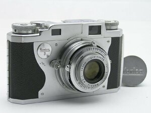 ★ハローカメラ★8719　Konishiroku Konica II B (Hexar 50mm F2.8) 【難有；要清掃】 動作品 現状 1円スタート 即決有り