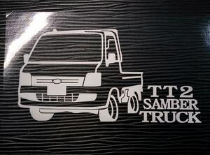 TT2サンバートラック車体ステッカー スバル ノーマル車高