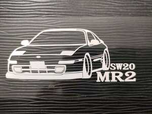 MR2 車体ステッカー SW20 トヨタ 車高短仕様 エアロ