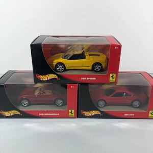 HotWheels ホットウィール Ferrari フェラーリ 288 GTO 550 MARANELLO 360 SPIDER ミニカー 