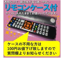 【代替リモコンSY46】L&V LV-DT2200 LV-DT4400 互換【リモコンケース付】 送料無料！(車載用地上デジタルチューナー)_画像2