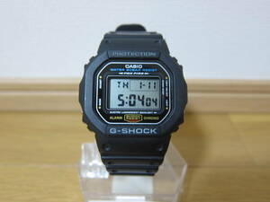 CASIO G-SHOCK スピードモデル DW-5600E-1【ELバックライト】美品