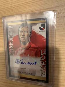 GUIDO BUCHWALD ギド　ブッフバルト選手　直筆サイン入り　TOPPS Jリーグ