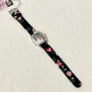 未使用 サンリオ ハローキティ 腕時計 Hello Kitty Japan シリーズ 2011 完売品 リストウォッチ ちりめん 和風 和柄の画像3