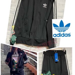 adidas アディダス オリジナルス HER ボタニカル セットアップ