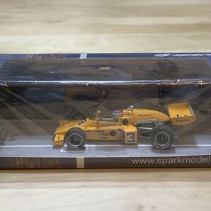 【新品：未開封】スパーク 1/43 マクラーレン M16C No.3 1974年 インディ500 優勝車 / ジョニー・ラザフォード [43IN74]の画像1