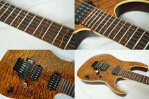 ★IBANEZ★Prestage RG2920ZA TGE (Tiger Eye) 日本製 ネック交換有り スポットモデル 美品★_画像8