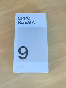 【新品未開封】Reno9 A 6.4インチ メモリー8GB ストレージ128GB ナイトブラック ワイモバイル