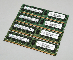 1866MHz 16GB 4枚組 合計 64GB MacPro用メモリー 2013 モデル用 240pin DDR3 14900R RDIMM 2009 2010 2012 Z620 Z820 動作確認済 #0111A