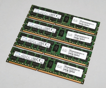 1866MHz 16GB 4枚組 合計 64GB MacPro用メモリー 2013 モデル用 240pin DDR3 14900R RDIMM 2009 2010 2012 Z620 Z820 動作確認済 #0111B_画像1
