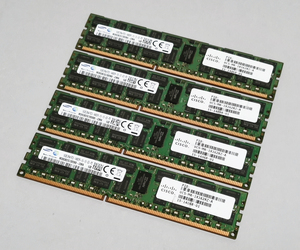 1866MHz 16GB 4枚組 合計 64GB MacPro用メモリー 2013 モデル用 240pin DDR3 14900R RDIMM 2009 2010 2012 Z620 Z820 動作確認済 #0111B