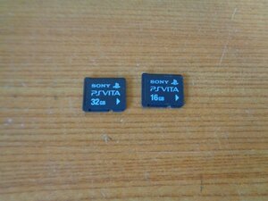 2枚セット　PSVITA メモリーカード 32GB　16GB SONY ソニー