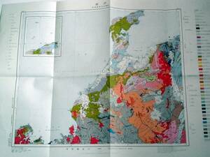 ■50万分の1地質図　図幅第10号　金沢　地質調査所　1974年