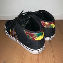 adidas rayado natural hemp mid 28cm ヘンプ 素材reggae rasta ラスタ スニーカー 黒 検:nizza super gazzle アディダス africa_画像3