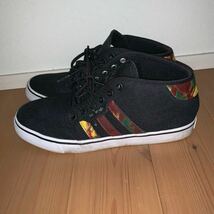 adidas rayado natural hemp mid 28cm ヘンプ 素材reggae rasta ラスタ スニーカー 黒 検:nizza super gazzle アディダス africa_画像1