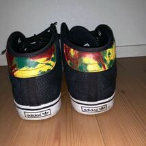 adidas rayado natural hemp mid 28cm ヘンプ 素材reggae rasta ラスタ スニーカー 黒 検:nizza super gazzle アディダス africa_画像4