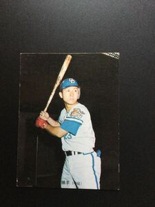 カルビー プロ野球カード 73年 バット版 No53 木俣達彦 