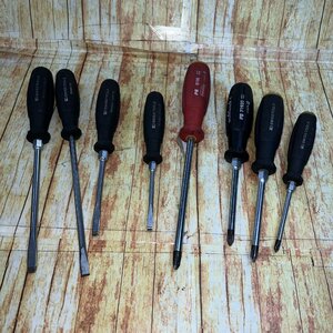 【中古】★PBドライバー　PB SWISS TOOLS プラス　マイナス　ドライバー等 まとめて8本セット！　格安1000円スタート♪