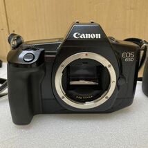 YK7951 カメラ3台まとめ　Canon EOS 650／Minolta α303si／OLYMPUS OM707 ジャンク品　0111_画像2