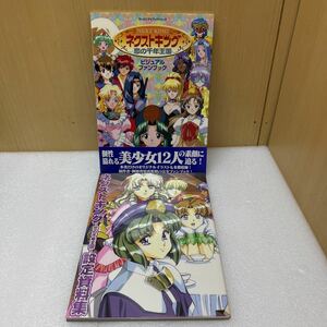 YK4166 ネクストキング　〜恋の千年王国〜/ ビジュアルファンブック」 (ローカスナビブックシリーズ)設定資料集　現状品　0620