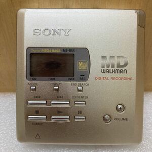 YK9250 SONY MD WALKMAN MZ-R55 ポータブル 動作未確認　ジャンク品扱い　現状品　0130