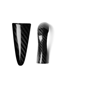 インフィニティ　Q50　スカイライン V37　 2014~2020年式　リアルカーボン製 　ステアリングカバー　シフトハンドルカバー　2枚セット