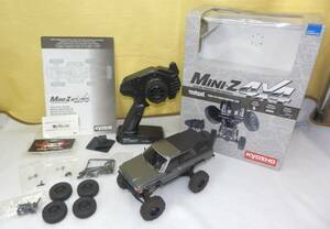 ☆3108 京商 MINI-Z 4x4 readyset TOYOTA 4Runner トヨタ4ランナー ハイラックスサーフ ダークグレーメタリック NO.32522GM 中古品