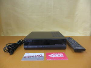 ☆3102 Panasonic CATVチューナー TZ-LS200P B-CAS・C-CAS カード付き リモコンセット 中古品