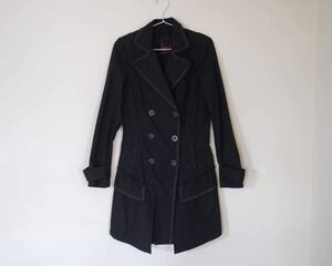 M+FG spring coat black MARITHE + FRANCOIS GIRBAUD Mali te franc sowa Jill bo-