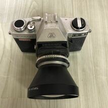 ▲現状品 シャッター切れます TOKO TOPCON トプコン WINKE MIRROR フィルムカメラ TELEPHOTO LENS 80mm 1:4 _画像8