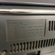 ▲カセット難あり 取説・純正リモコンあり Panasonic パナソニック コブラトップ CDラジカセ RX-DT707 RAX-RX316W_画像7