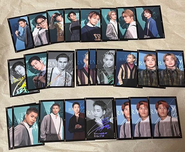 THE RAMPAGE フォトカード ROL ランペ 吉野北人長谷川慎 フォトカ