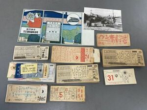 AP319「大正昭和期 鉄道路線図 乗車券」約150枚 (検骨董書画掛軸巻物拓本金石拓本法帖古書和本唐本漢籍書道中国