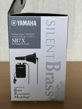 YAMAHA SILENTBrass SB7X Trumpet&Cornet PickupMute PM7X & PersonalStudio STX-2 ヤマハ サイレントブラス トランペット コルネット_画像6