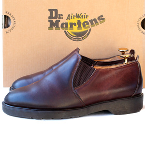 イングランド製★★Dr.MARTENS ドクターマーチン★LOUIS UK6=25 ガゼットシューズ ルイス R.GRIGGS社製 サイドゴア レザースリッポン i-598