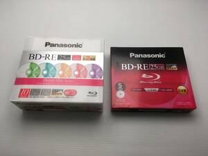 Panasonic BD-RE 25GB x１０枚 , BD-RE 25GB ｘ５枚