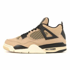 NIKE ナイキ サイズ:26.0cm WMNS AIR JORDAN 4 RETRO MUSHROOM (AQ9129-200) ウィメンズ エアジョーダン4 レトロ マッシュルームWMNS US9