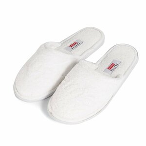 新品 Supreme シュプリーム サイズ:S/M(8/10) 19SS Frette フレッテ 別注 テリーパイル スリッパ Slippers ホワイト 白 ブランド