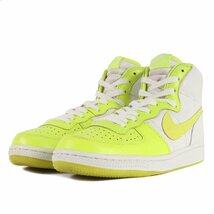 NIKE ナイキ サイズ:26.5cm TERMINATOR HIGH NEON YELLOW 309982-171 2005年製 ターミネーター ハイ ホワイト ネオンイエロー US8.5_画像2