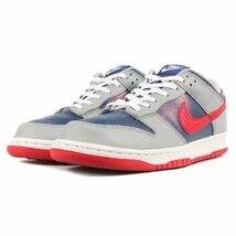 美品 NIKE ナイキ サイズ:28.0cm DUNK LOW SP SAMBA (CZ2667-400) ダンク ロー ハイパーブルー サンバシルバー US10 スニーカー_画像2